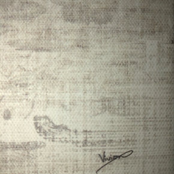 Floral And Butterfly Canvas Art 12” Square Set Of 2 - Picture 7 of 9